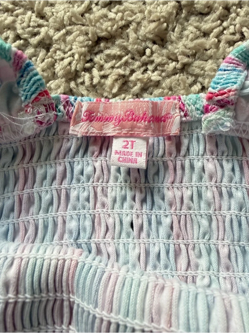 Tommy Bahama Toddler Girls Dress Set - Picture 6 of 6